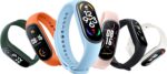 𝐃𝐫𝐮𝐦𝐬𝐭𝐨𝐧𝐞 𝟏𝟎-𝐘𝐞𝐚𝐫 𝐖𝐚𝐫𝐫𝐚𝐧𝐭𝐲 M6 Smart Fitness Band | Heart Rate, Blood Pressure & Activity Tracker with Call & Message Alerts, Bluetooth & Step Counter - Image 4