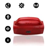 TRIDEO 𝟏𝟓 𝐘𝐄𝐀𝐑𝐒 𝐖𝐀𝐑𝐑𝐀𝐍𝐓𝐘 Bluetooth Speaker with Inbuilt FM Radio – Features Mic Support, AUX Connectivity, Multi-Functional Ports, and Long-Range Wireless Connectivity - Image 3