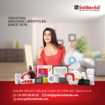 Goldmedal 360 Degree Extension Board | 6 Universal Sockets| 2-Meter Heavy-Duty Cord with Safety Shutter | Multi-Plug Board for Home Appliances & Office, Wall Mount Option - White & Red - Image 5