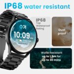 GOBOULT Rover Pro Smartwatch 1.43'' AMOLED, BT Calling 5.3, 1000 Nits Brightness, IP68, 150+ Watchfaces, 120+ Sports Modes, AI Voice Assistant, SpO2 Monitoring (Coal Black) - Image 8
