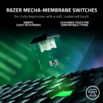 Razer Ornata V3 Gaming Keyboard: Low-Profile Keys - Mecha-Membrane Switches - 10-Zone RGB Lighting - Spill-Resistant - Magnetic Wrist Wrest - Classic Black - Rz03-04460100-R3M1, Wired - Image 5