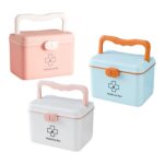 HomeCloud Medicine Storage Box | First Aid Organizer for Family, Kids & Pets (White) - Image 5