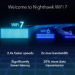 NETGEAR Nighthawk WiFi 7 Router (BE9300) – Security Features, 9.3Gbps Wireless Speed, 2.5 Gigabit Internet Port, Tri-Band Gaming Router, Covers 2,500 sq. ft., 100 Devices, Built-in VPN, USB 3.0 - Image 6