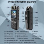 WiFi Body Camera 1080P HD Recorder 32GB with Audio&Video,180° Rotating Lens, Wireless Camera, Loop Recording, Image Mirroring, Cycling, Law Enforcement, Security, Travel - Image 5