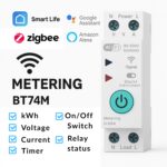 Blackt Electrotech BT74M 63A Wi-Fi Circuit Breaker with Energy Metering | 90-250V DIN Rail Mount | Remote Control, Timer, & Power Monitoring | Compatible with Smart Life, Alexa & Google Home - Image 3