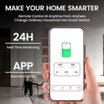 Blackt Electrotech BT74M 63A Wi-Fi Circuit Breaker with Energy Metering | 90-250V DIN Rail Mount | Remote Control, Timer, & Power Monitoring | Compatible with Smart Life, Alexa & Google Home - Image 5