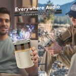 Humble® 5-in-1 Bluetooth Speaker with 15W Magnetic Wireless Charger | Mag-Safe Charging Dock for iPhone Series 17/16/15/14/13/12, iWatch & AirPods | Fast Charging Phone Stand with Night Lamp (Cream) - Image 6