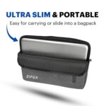 PHOTONIC 16-inch Laptop Case Laptop Charger Pouch | for Laptop Sleeve 15.6 15" | Waterproof Laptop Sleeve/Cover | Unisex | Grey, Laptop Cover Bag - Image 6