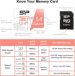 Silicon Power 128GB microSDXC UHS-I Micro SD Card with Adapter, Up to 100MB/s Read & 80MB/s Write, C10 U3 V30 A1 4K UHD Video, High Speed microSD Memory Card, Superior A1 Series - Image 5