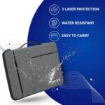 Captain 16 Inch Laptop Case with Handle | for All 15-15 .6 Inch Laptops | Waterproof Laptop Sleeve/Cover | Unisex-Grey - Image 5