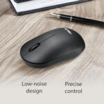 ASUS Wireless Keyboard and Silent Optical Mouse Set CW100, Superior Performance, Long-Lasting Battery, 2.4 GHz Nano-transceiver, Up to 1600dpi, Low-Noise & Lightweight Design (Black) - Image 4