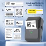 SEZNIK Josh Bluetooth Thermal Label Printer | Inkless Mini Rechargeable | MRP, Barcode, Excel File Printing | Cloud, Mobile, Desktop | Jewellery, Round Labels | Up to 2-inch Print | 1 Year Warranty - Image 5