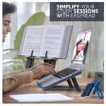 EasyRead Plus & Laptop Combo | Adjustable Height Reading Stand & Ergonomic Laptop Stand | Multi-Angle Viewing | Perfect for Study, Work, & Home Office | Ideal for Competitive Exam Preparation - Image 3
