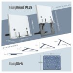 EasyRead Plus & Laptop Combo | Adjustable Height Reading Stand & Ergonomic Laptop Stand | Multi-Angle Viewing | Perfect for Study, Work, & Home Office | Ideal for Competitive Exam Preparation - Image 4