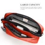 Probus Traveller Business Laptop Sleeve Sling Bag with Shoulder Strap for 13.3 inch Laptop - Orange - Image 3