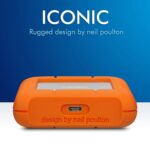 LaCie Rugged USB-C 5TB Portable External Hard Drive USB 3.0, Drop Shock Dust Rain Resistant, for Mac & PC Desktop Laptop and 2-Year Data Recovery Services (STFR5000800) - Image 3