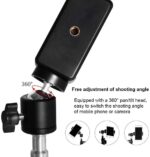 Tripod Stand Lightweight & Portable Portable 7 Feet (84 Inch) Long With Adjustable Mobile Clip Holder For All Mobiles & Cameras Stand For Youtube, Facebook And Instagram - Image 3