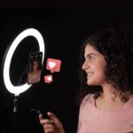 Kreo Ring Light 12" for Video Shooting Professional Studio Light with Stand, Ringlight kit for YouTube Instagram with Accessories (12" RL W/Tripod) - Image 5