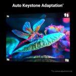 Zebronics PixaPlay® 73 Android Smart Projector, 720p Native, Support 4K, OTT Apps (Netflix, PrimeVideo, Hotstar), 200° Rotatable, 3300 Lumens, Auto Keystone, Miracast, 3W Speaker, 130" Screen, WiFi|BT - Image 3