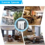 2024 WiFi Extender, WiFi Range Extender Signal Booster up to 30 Meter Range and 10 Devices Connect, WiFi Repeater Internet Booster for Home, Access Point, 2.4 Ghz - Image 6
