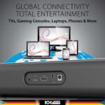 Blaupunkt Newly Launched SBW Newyork 20 2.1 CH Soundbar with Wired Subwoofeer I 120W RMS I HDMI-ARC I Bluetooth I AUX I USB I Remote Control with Equalizer - Image 4