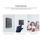 Ledgebit M5-3C-86 Smart Wall Switch, 3-Gang Manual & App Control Switch | Compatible with SONOFF, eWeLink, Alexa, Google Assistant | CE Certified, Neutral Wire Required - Image 3