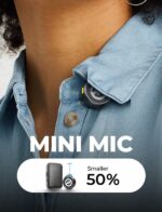Hollyland Lark M2 Wireless Microphone for iPhone15/16 & Androids, Mini Microphone, 1000ft Range, Hi-Fi Audio, Noise Cancelling, 30h Use, Video Recording (2TX + USB-C RX + Charging Case) - Image 3
