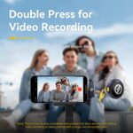 Hollyland Lark M2 Wireless Microphone for iPhone15/16 & Androids, Mini Microphone, 1000ft Range, Hi-Fi Audio, Noise Cancelling, 30h Use, Video Recording (2TX + USB-C RX + Charging Case) - Image 5