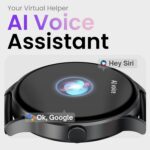 GOBOULT Newly Launched Rover Pro 1.43'' AMOLED, Free Straps, Bluetooth Calling, IP68, Zinc Alloy Frame, 1000 Nits Brightness, AI Voice Assistant, SpO2, 120+ Sports Mode Smartwatch (Pure Black) - Image 12