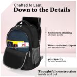 W FASHION SOFTBACKPACK 40L Waterproof Unisex Laptop Backpack | Multi-Compartment Travel, Office & College Backpack with Ergonomic Comfort - Image 10