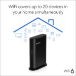 NETGEAR WiFi 6 Router (R6700AXv3) – Security Features, AX1800 Wireless Speed (Up to 1.8 Gbps) - Covers up to 1,500 sq. ft., 20 Devices - Image 4