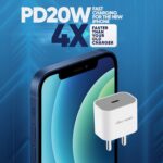 iPhone Charger Original 20W Adapter Fast USB Type C for i Phone 16/16 Plus/16 Pro/16 Pro Max, 15/15 Plus/15 Pro/15 Pro Max, 14/13/12 & Others PD 3.0 20 Watt BIS Certified 2 Years Warranty - Image 3