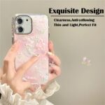 mobistyle Designed for iPhone 11 | Camera Lens Protection |Tulip Flower Pattern Print Design TPU+PC for Women Teen Girls Phone Back Cover Case (Tulip Pink) - Image 3