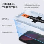 Spigen Ez Fit Tempered Glass Screen Protector Guard For Iphone 13 Mini - 2 Pack for Smartphone - Image 4