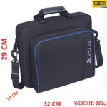 TASLAR Carrying Case Travel Storage Carry Case Protective Shoulder Hand Bag Portable System Console Accessories Compatible with PS4 PlayStation 4 (Black) - Image 3