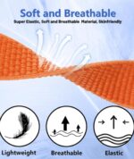 4pcs Nylon Strap for Xiaomi Smart Band 10/Band9/Band8, Men and Women Breathable Elastic Bracelet, Adjustable Sport Straps Replacement Watchband for Xiaomi Mi Band 10/Band9/Band8 - Image 5