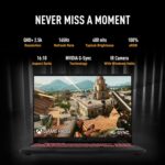 ASUS TUF A16,AMD Ryzen 9 8940HX, Gaming Laptop(RTX 5070-8GB/115W TGP/16GB/1TB /2.5K QHD+/16"/165Hz/90WHrs/Windows 11/M365 Basic (1Year)*/Office Home 2024/Jaeger Gray/2.2 Kg) FA608PP-QT014WS - Image 5