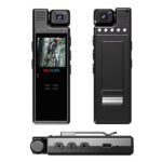 smars Pocket Body Camera with Audio and Video Recording, 1080P Full HD, 180° Flip Lens, Night Vision - Image 5