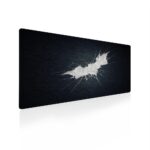 Gadgets WRAP Large 11x23inch Mouse Pad Desk Mat Anti-Slip Base Spill-Resistant for Laptop, MacBook, Gaming Computer - Batman Logo Cracked - Image 3