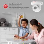 MANOMAY Protect Dot Security Camera 4G Sim 3mp CCTV Dome Camera | 4G Sim Based 3MP 1296p HD with IR LED - Image 3