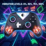 Offbeat Bluetooth 5.2 wireless RGB gaming Controller for PC, PS3 | Dual-mode BT 5.2 + Wired gamepad | Hall effect magnetic triggers & joystick | Macro programmable button and turbo mode - Image 4