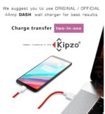 Red Type C to USB Mini Short for One-plus Small Type C Cable, Dash Warp Charge Power Bank Fast Charging Cable 30 cm 4a Fast Charging with Wall Charger only - Image 5