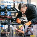 Endoscope Camera with Light - IP67 Waterproof Borescope with 6 LED Lights 16.4ft Semi-Rigid Cable, 2.0 Megapixels HD Snake Camera for iOS and Android Phones - Image 5