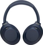 Sony WH-1000XM4 Noise Cancellation Wireless Bluetooth Over-Ear Headphones with Mic, Hi-Res Audio, Up to 30 Hrs Battery- Blue - Image 3