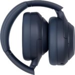 Sony WH-1000XM4 Noise Cancellation Wireless Bluetooth Over-Ear Headphones with Mic, Hi-Res Audio, Up to 30 Hrs Battery- Blue - Image 4