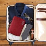 Styleys Electronics Organizer Gadget Bag Case Cable Organizer Bag for Travel Essentials, Tech Gifts, Cable Storage Bag as Travel Accessories for Phone, Cord, iPad (WineRed - S11029) - Image 5