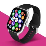H06 Bluetooth Smartwatch for Men & Women | Fitness & Health Tracker with Heart Rate, Blood Oxygen & Sleep Monitor (Black) - Image 6