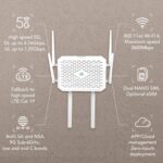 InHand FWA02 5G | Wi-Fi 6 Router (DL 4.76Gbps) | Dual 2.5G ETH, Cloud-Managed, and Secure Network Solution for Home, RV, and Business (FWA02-NATM) - Image 3