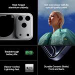 iPhone 17 Pro Max 2 TB: 17.42 cm (6.9″) Display with Promotion, A19 Pro Chip, Best Battery Life in Any iPhone Ever, Pro Fusion Camera System, Center Stage Front Camera; Deep Blue - Image 5