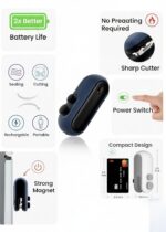 Portable Mini Sealing Machine | USB Rechargeable Handheld Bag Sealer with Hidden Cutter | Heat Sealer for Chips, Snacks, Food & Fresh Storage | Compact Travel-Friendly Sealing Tool - Image 4